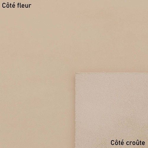 Morceau cuir collet - morceau, de